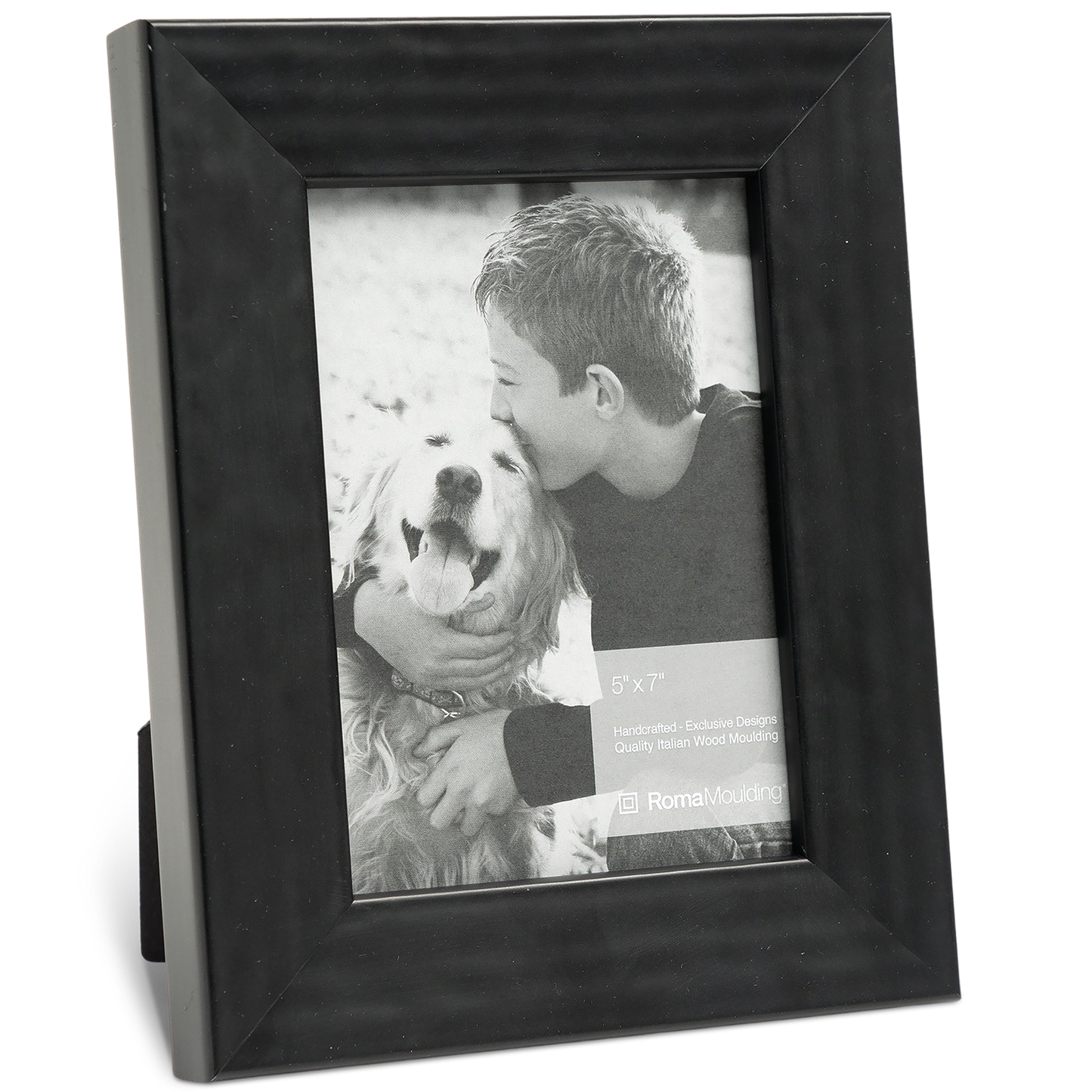 Satin Black Wood Tabletop Frame
