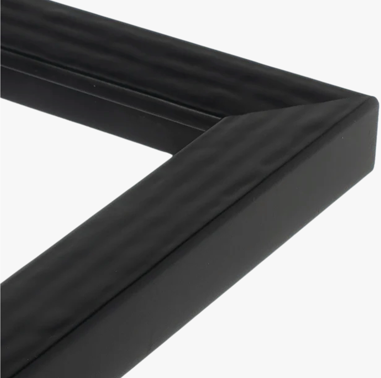 Satin Black Wood Tabletop Frame