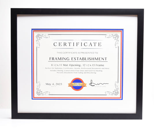 Boise State Edition Document Frame