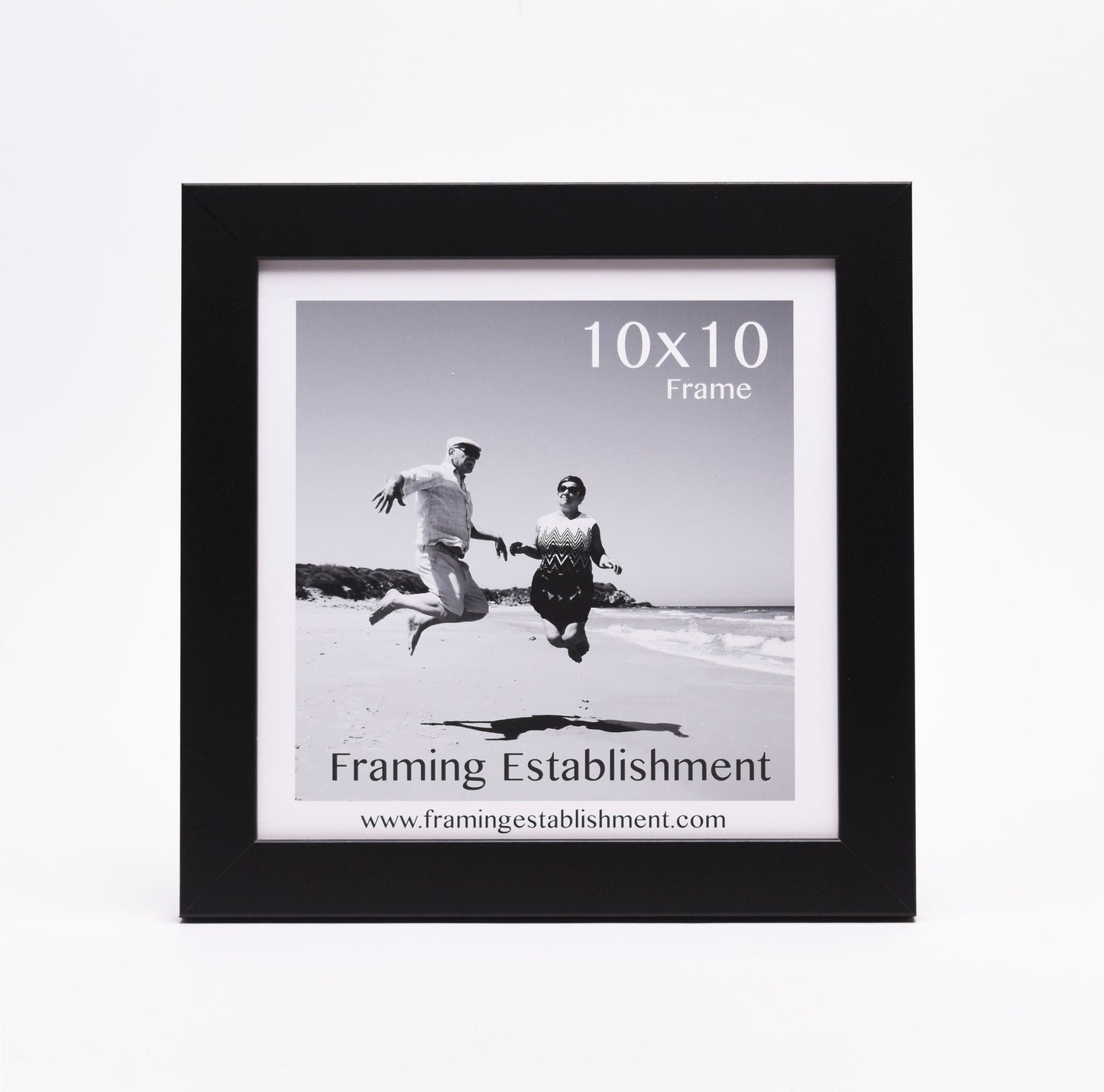 1 1/4" Wide Black Wall Frame