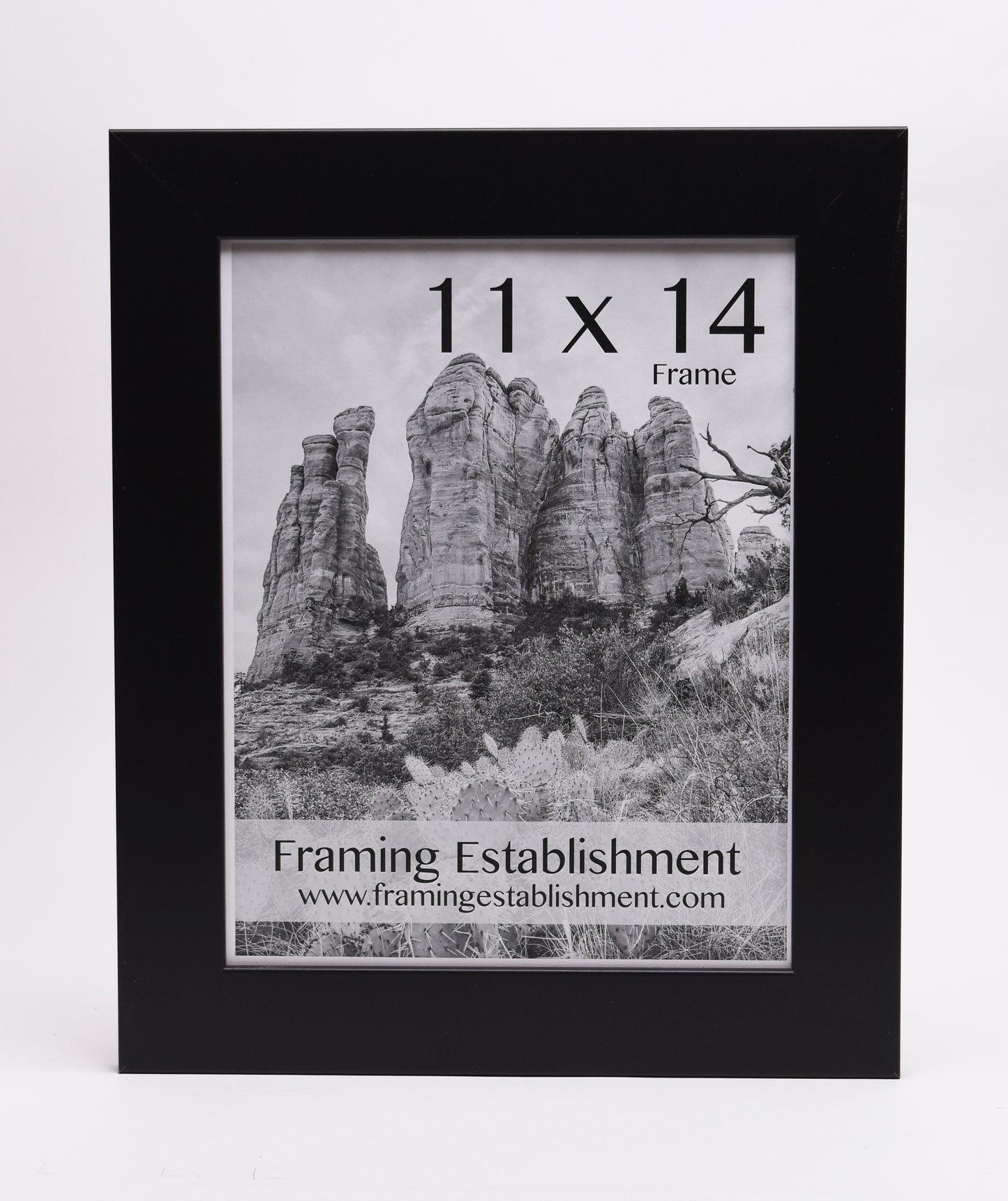 2" Wide Black Wall Frame