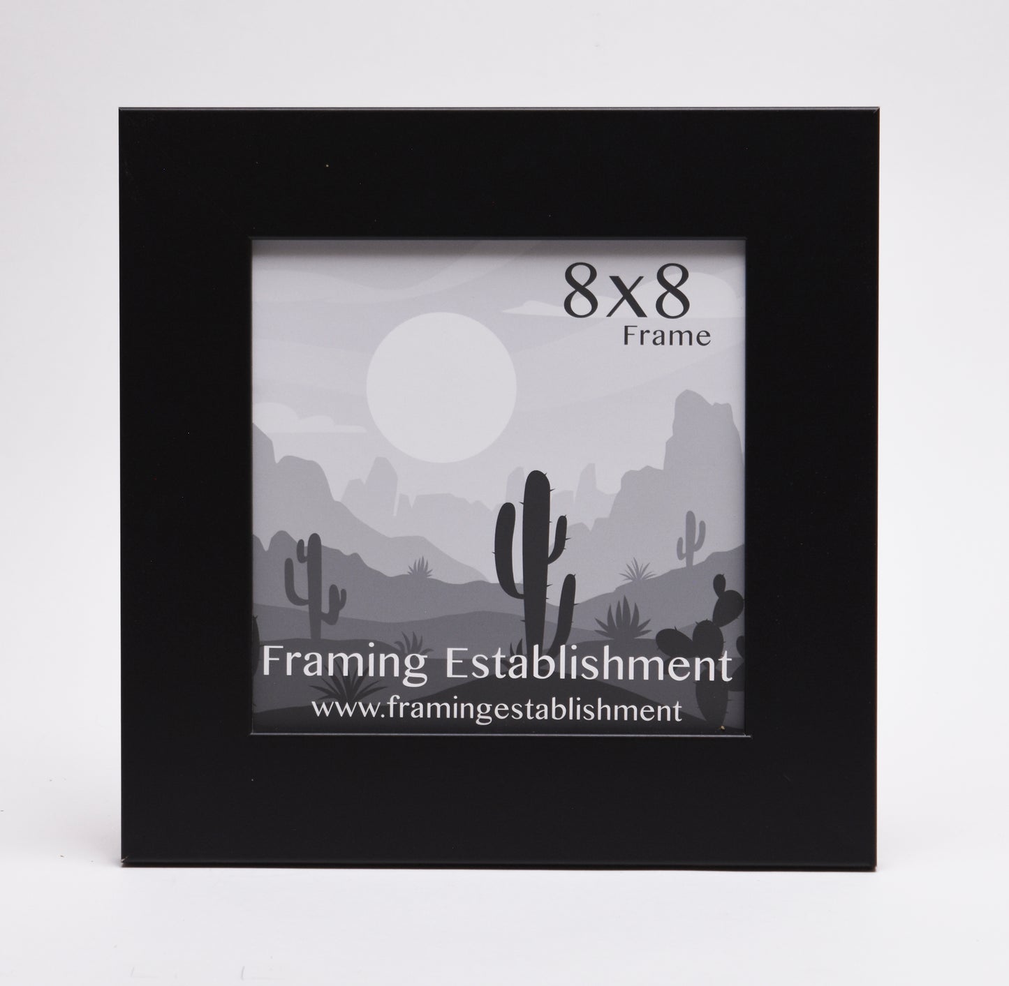 2" Wide Black Wall Frame