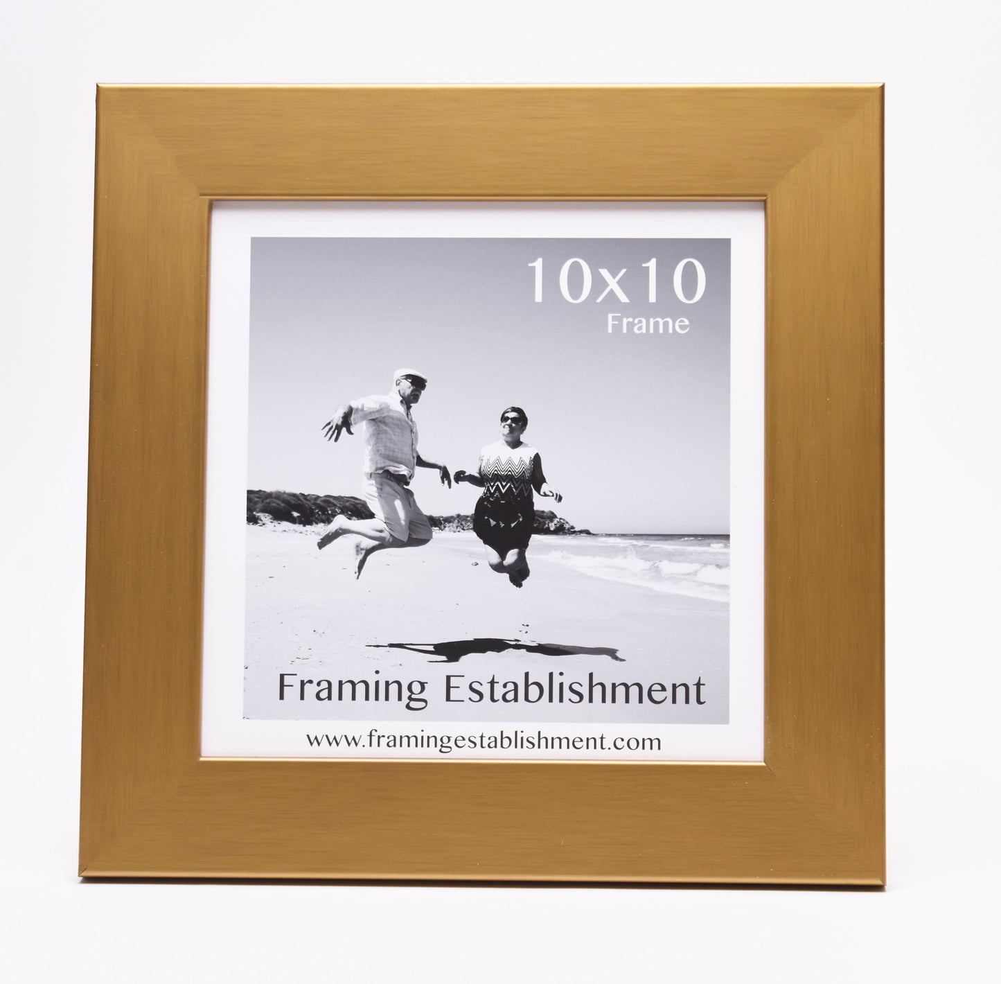 2" Warm Gold Wall Frame