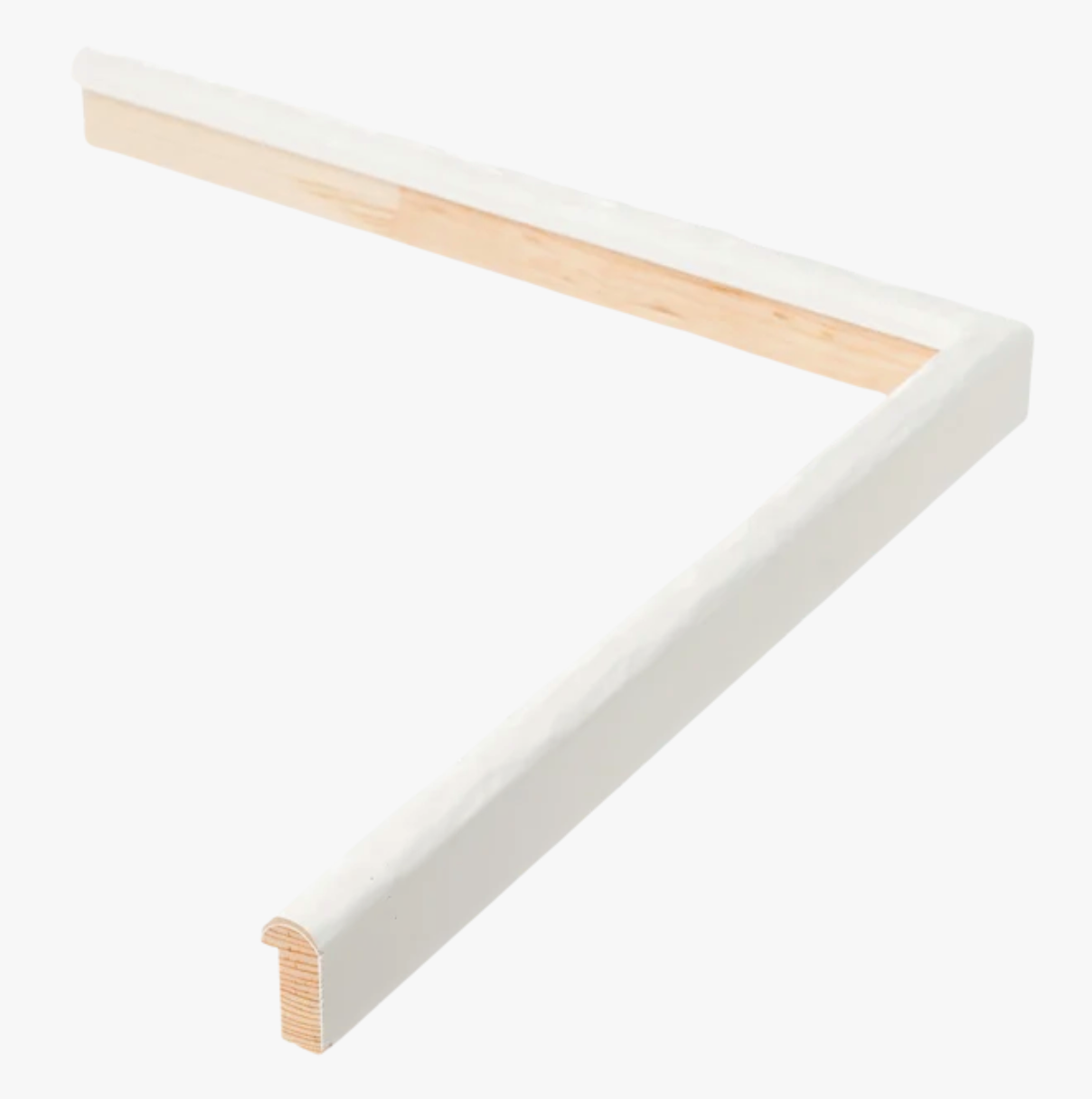 Urban White Wood Tabletop Frame